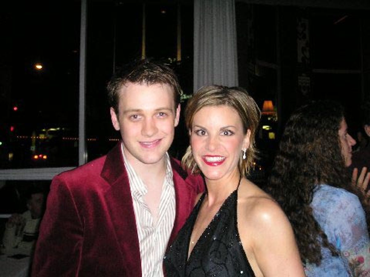 Michael Arden and Jenn Collela at 